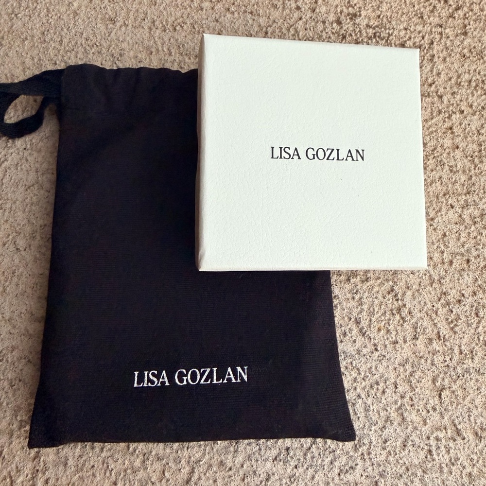 LIZA GOZLAN Box & Dust Bag Like New Extra Giftable